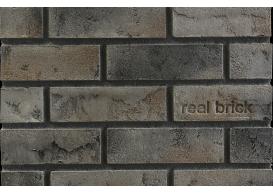 Минеральная плитка ручной формовки REAL BRICK Коллекция 12 WDF пепел