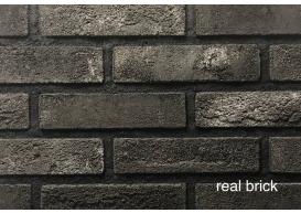 Кирпич ручной формовки Real Brick седой граф 1WDF