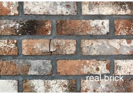 Кирпич ручной формовки Real Brick Античная глина 0.5 пф