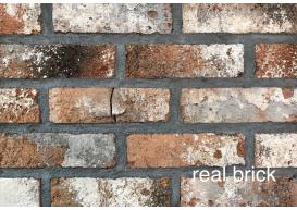 Кирпич ручной формовки Real Brick Античная глина угловой 0.5 пф