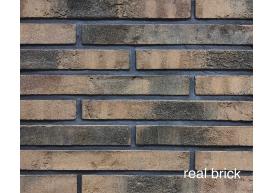 Ригельный кирпич ручной формовки Real Brick коричневый antic ригель 1 пф