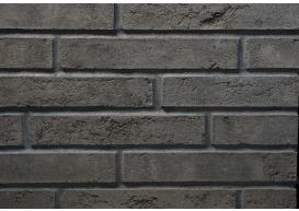 Кирпич ручной формовки Real Brick графит Long 0.5